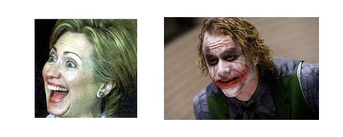 Hillary versus Joker